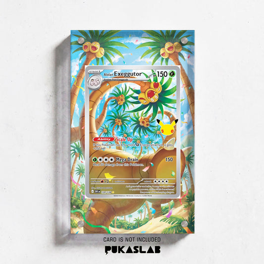 Alolan Exeggutor 129 30th Extended Art Magnetic Case- Pukaslab