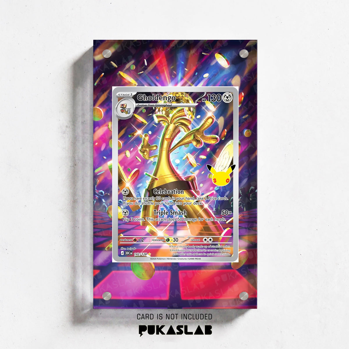 Gholdengo 142 30th Extended Art Magnetic Case- Pukaslab