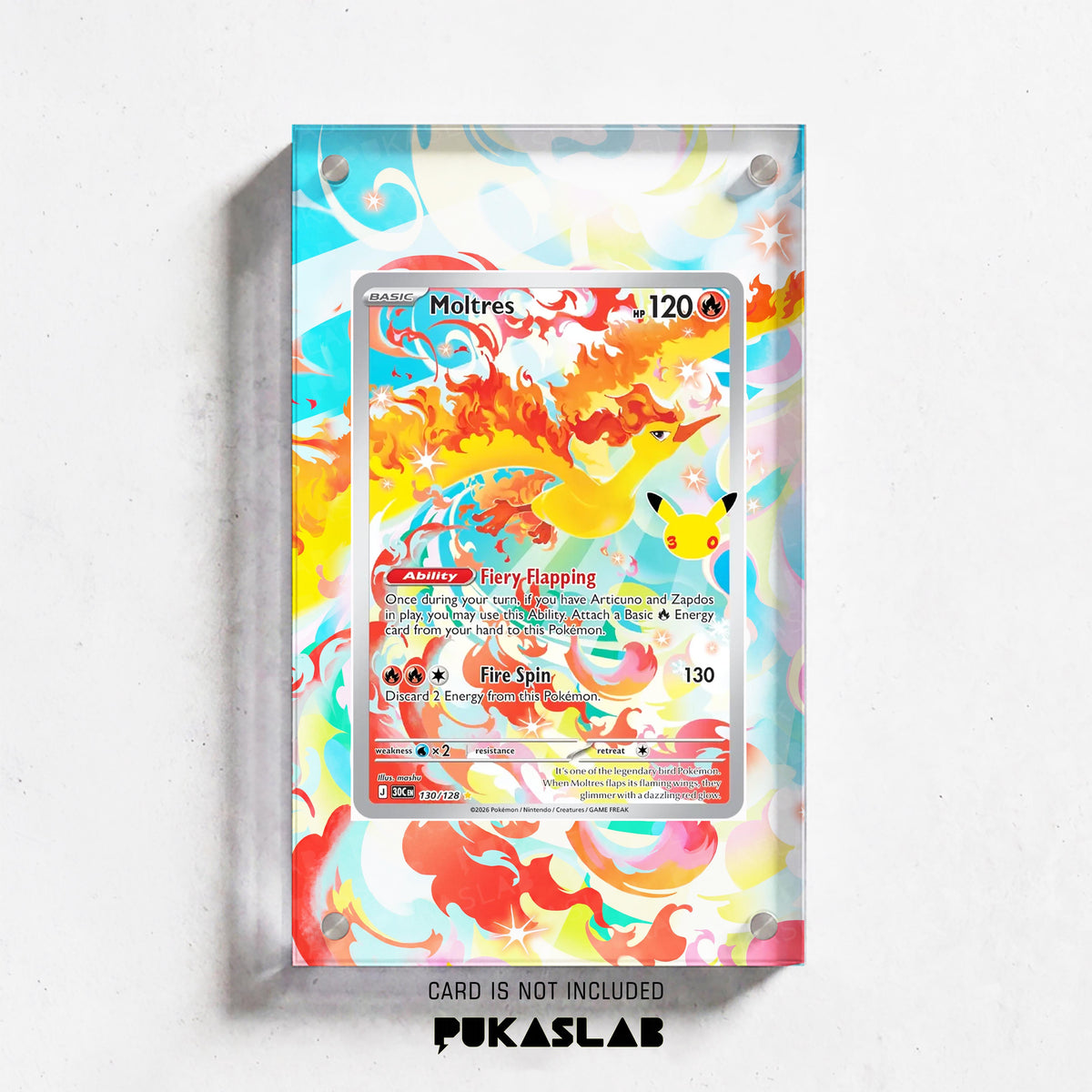 Moltres 130 30th Extended Art Magnetic Case- Pukaslab
