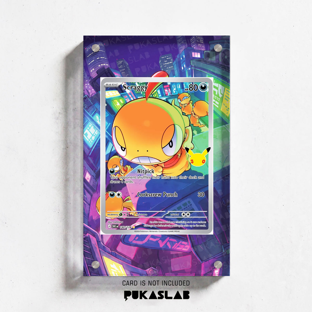 Scraggy 140 30th Extended Art Magnetic Case- Pukaslab