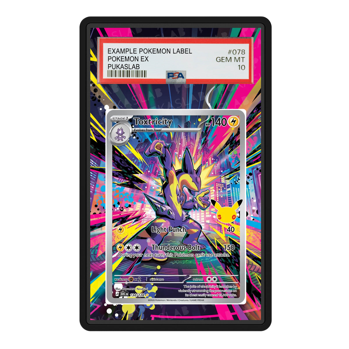 Toxtricity 134 30th PSA Extended Art - Pukaslab
