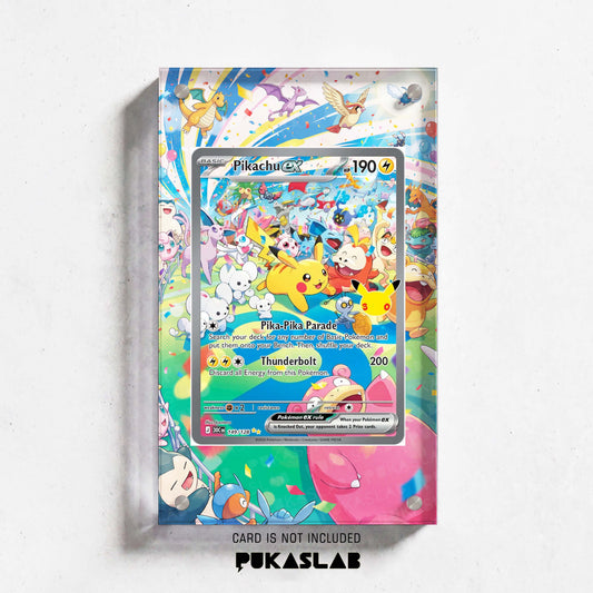 Pikachu ex 149 30th Extended Art Magnetic Case- Pukaslab