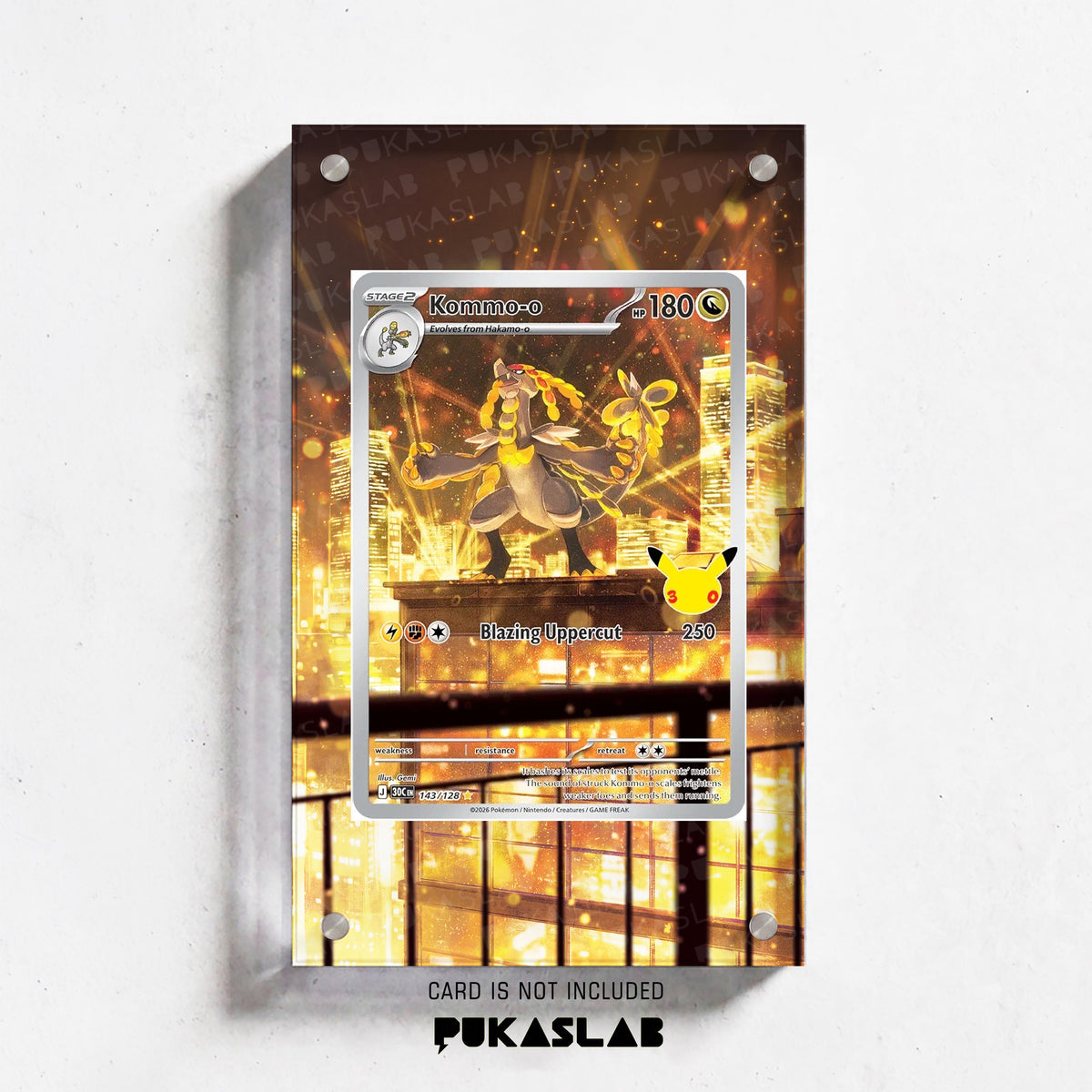 Kommo-o 143 30th Extended Art Magnetic Case- Pukaslab