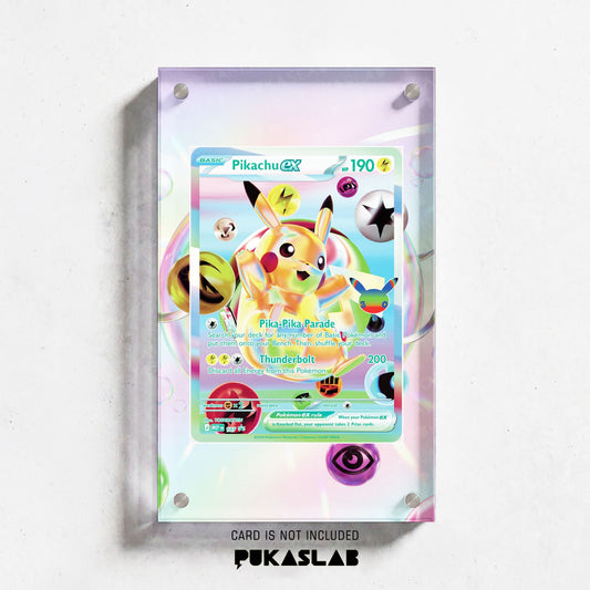Pikachu ex 107 30th Extended Art Magnetic Case- Pukaslab