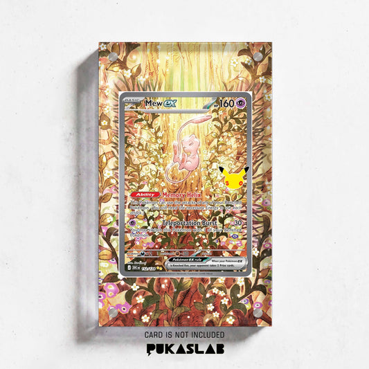 Mew ex 152 30th Extended Art Magnetic Case- Pukaslab