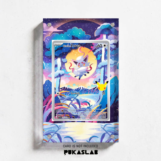 Hisuian Zorua 145 30th Extended Art Magnetic Case- Pukaslab