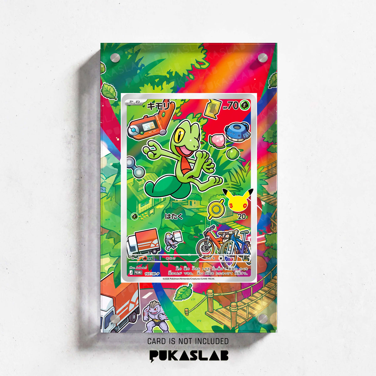 Treecko 107 30th Extended Art Magnetic Case- Pukaslab