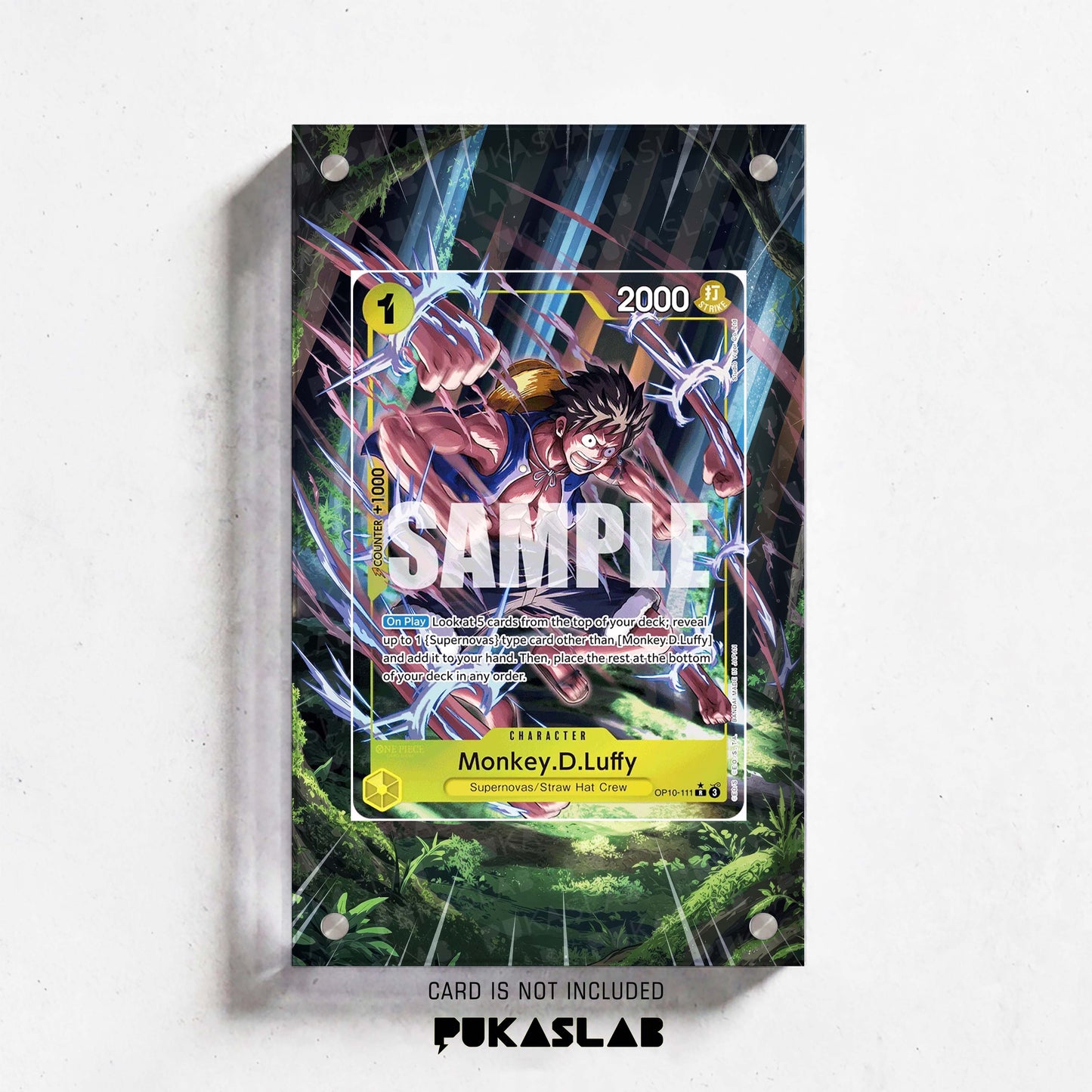 Monkey D. Luffy OP10-111 R Extended Art - Pukaslab