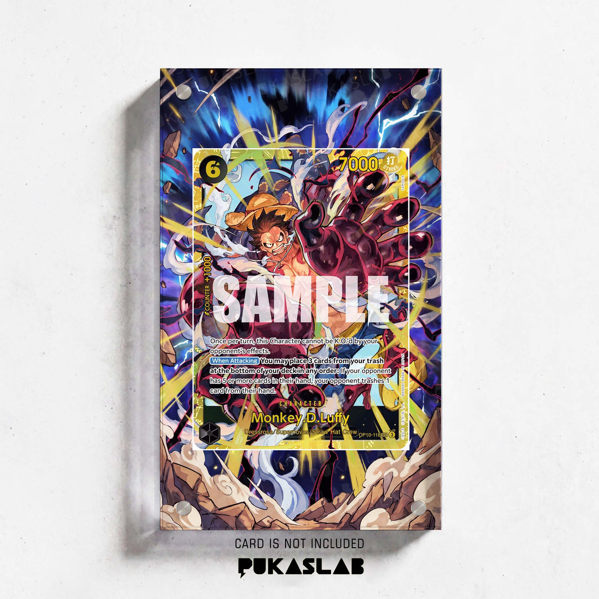 Monkey D. Luffy OP10-118 Sec 3 Extended Art - Pukaslab