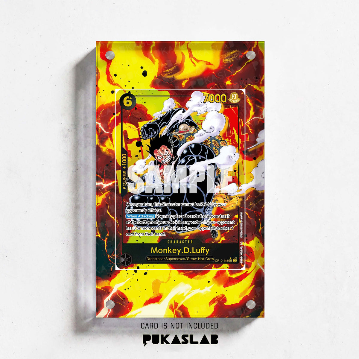 Monkey D. Luffy OP10-118 Sec 3 Extended Art - Pukaslab