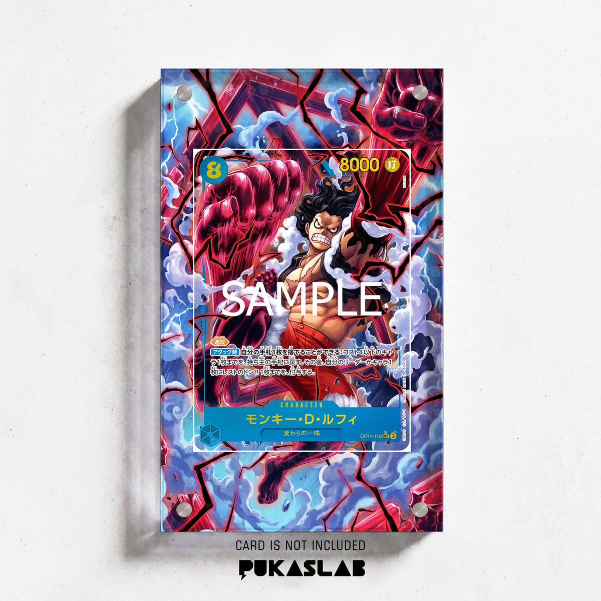 Monkey D. Luffy OP11-118 Sec 3 Extended Art - Pukaslab