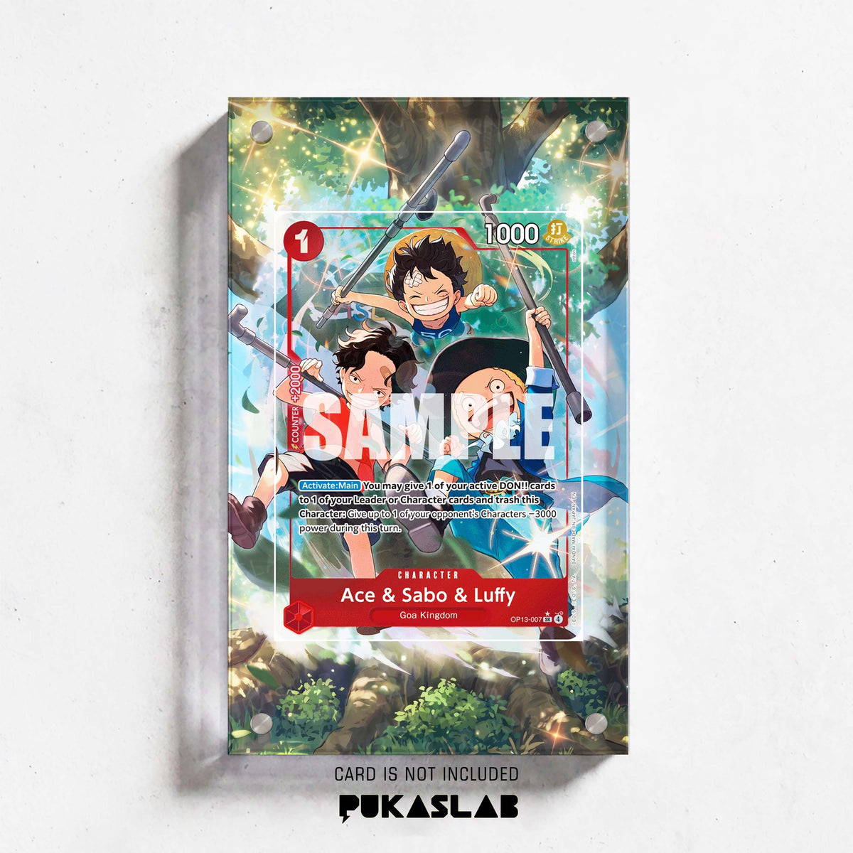 Monkey D. Luffy OP13-007 SR Extended Art - Pukaslab