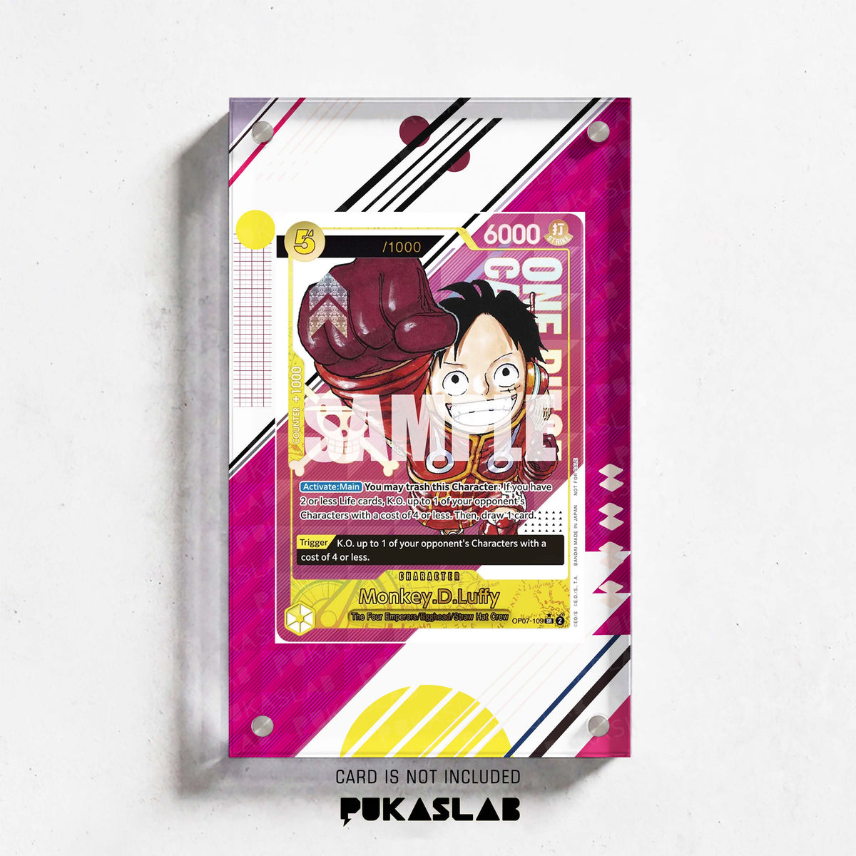 Monkey D. Luffy OP07-109 SR Extended Art - Pukaslab