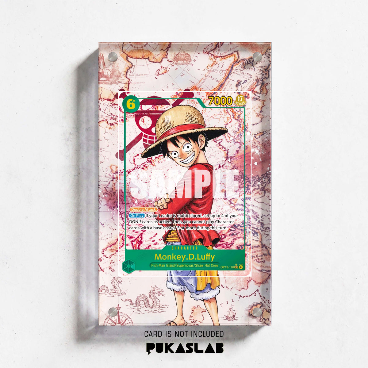 Monkey D. Luffy OP13-118 Sec 4 Extended Art - Pukaslab