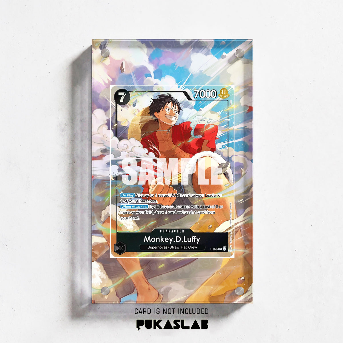 Monkey D. Luffy P-075 Promotion Extended Art - Pukaslab