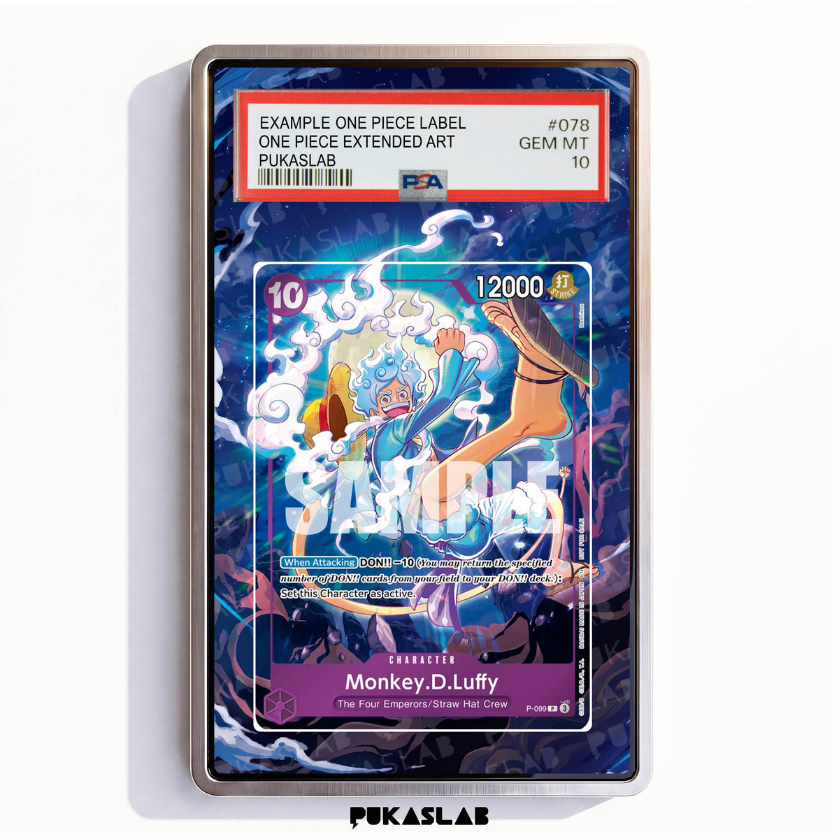 Monkey D. Luffy P-099 Promotion PSA One Piece Extended Art - Pukaslab