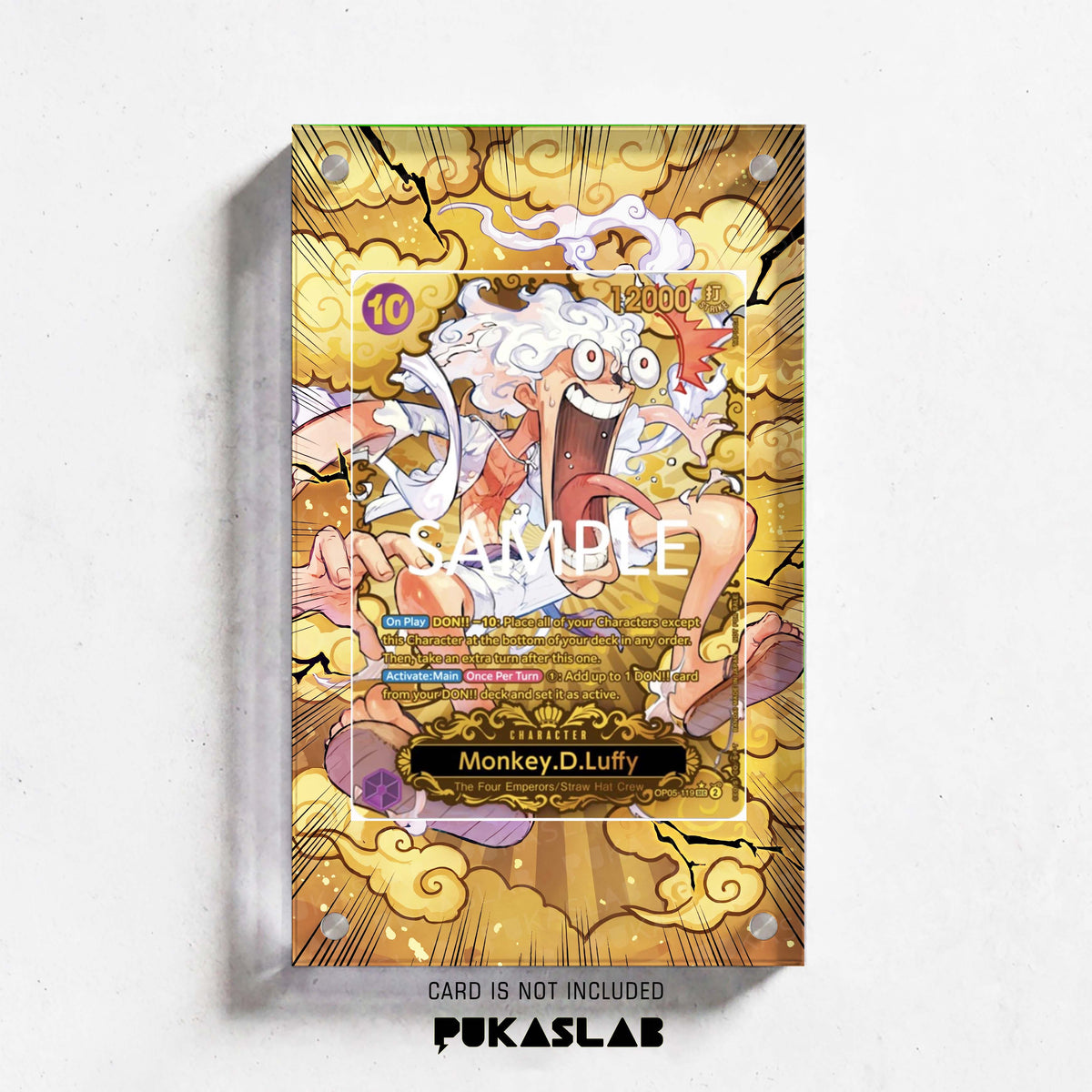 Monkey D. Luffy OP05-119 Sec 2 Extended Art - Pukaslab