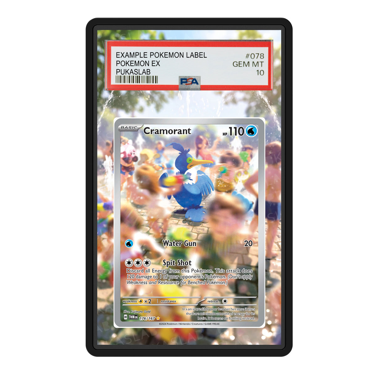 Cramorant 176/167 Psa Slab Extended Art - Pukaslab