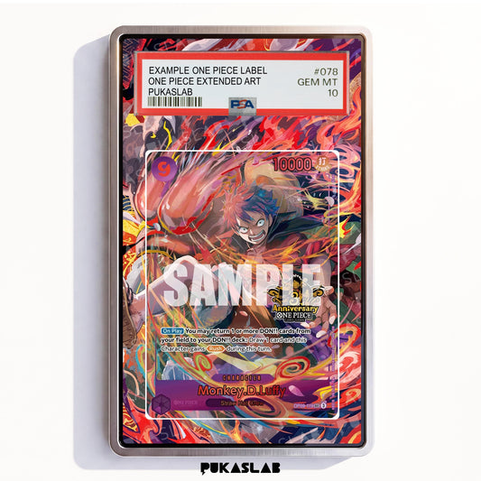 Monkey D. Luffy OP09-119 Sec 3 PSA One Piece Extended Art - Pukaslab