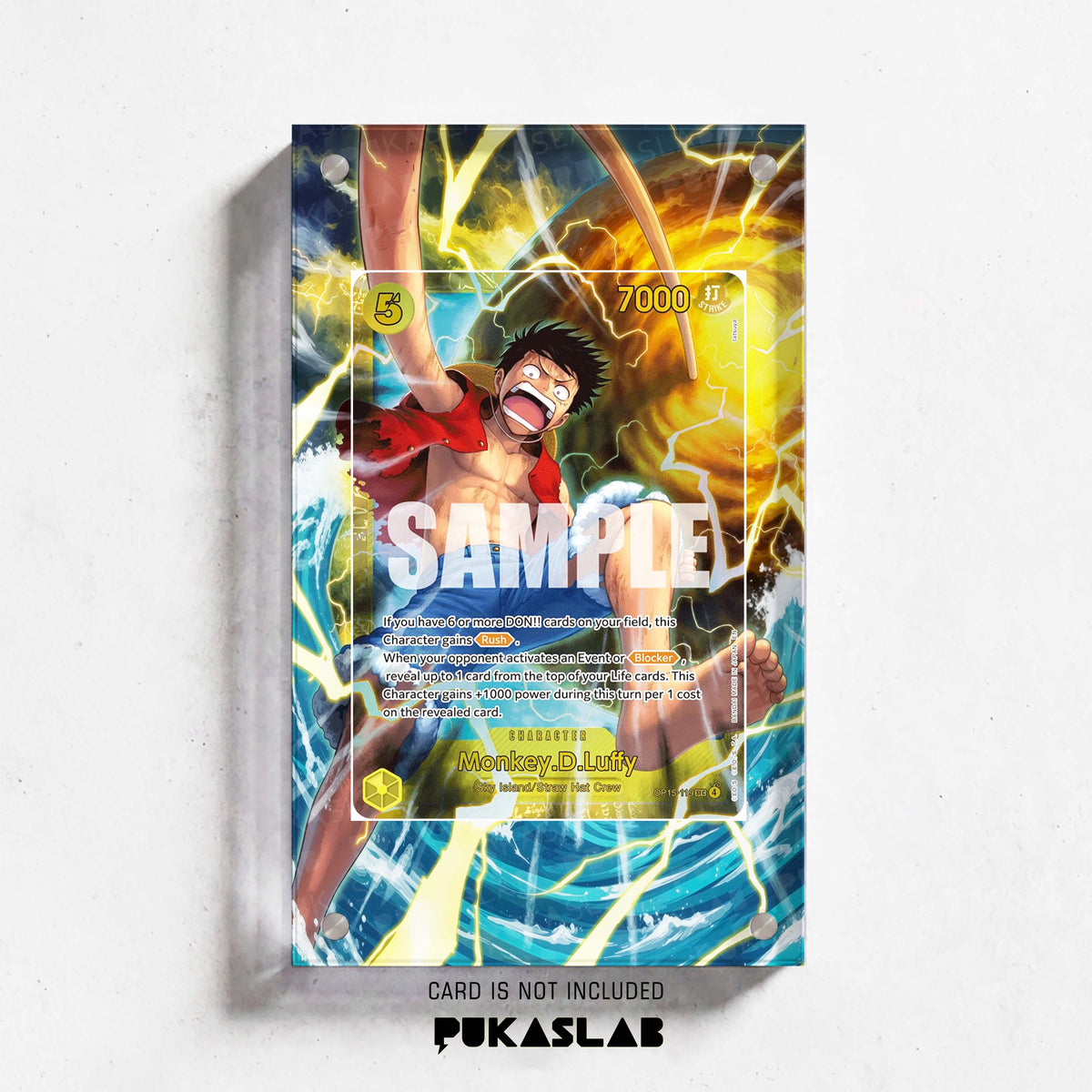 Monkey D. Luffy OP15-119 Sec 4 Extended Art - Pukaslab