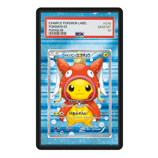Magikarp Poncho Pikachu 150/XY-P Psa Slab Extended Art - Pukaslab