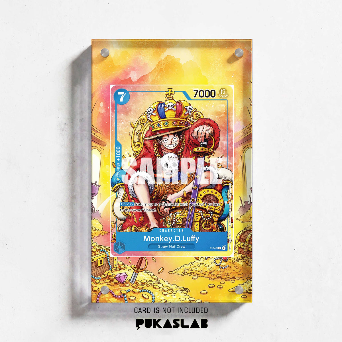 Monkey D. Luffy P-043 Promotion Extended Art - Pukaslab