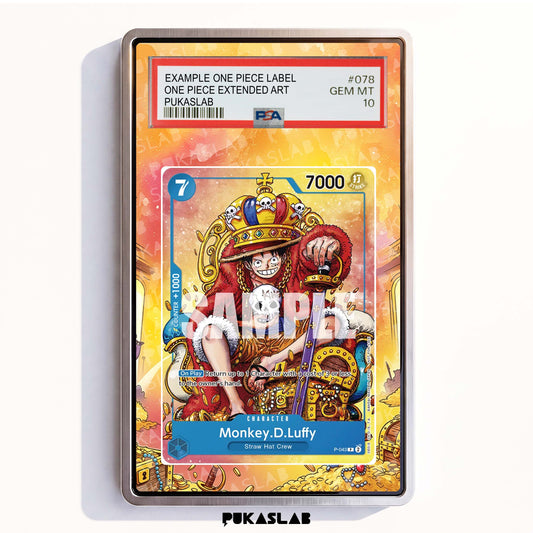 Monkey D. Luffy P-043 Promotion PSA One Piece Extended Art - Pukaslab