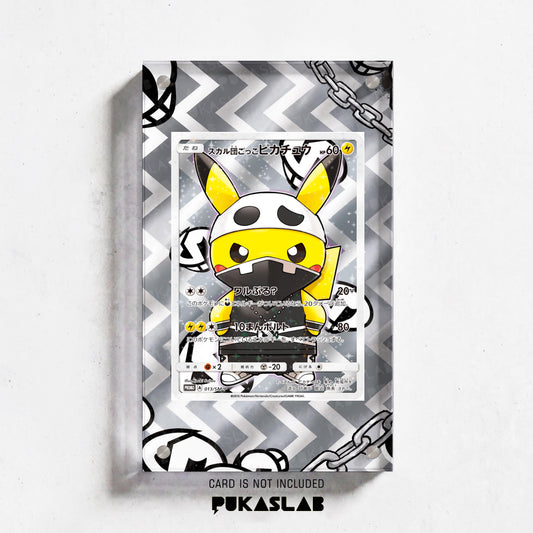 Pretend Team Skull Pikachu Poncho Promo 031/SM-P Extended Art Magnetic Case- Pukaslab