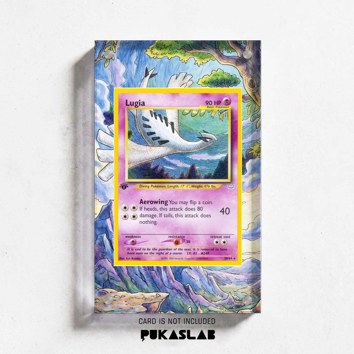 Lugia Vintage 20/64 Extended Art Magnetic Case- Pukaslab