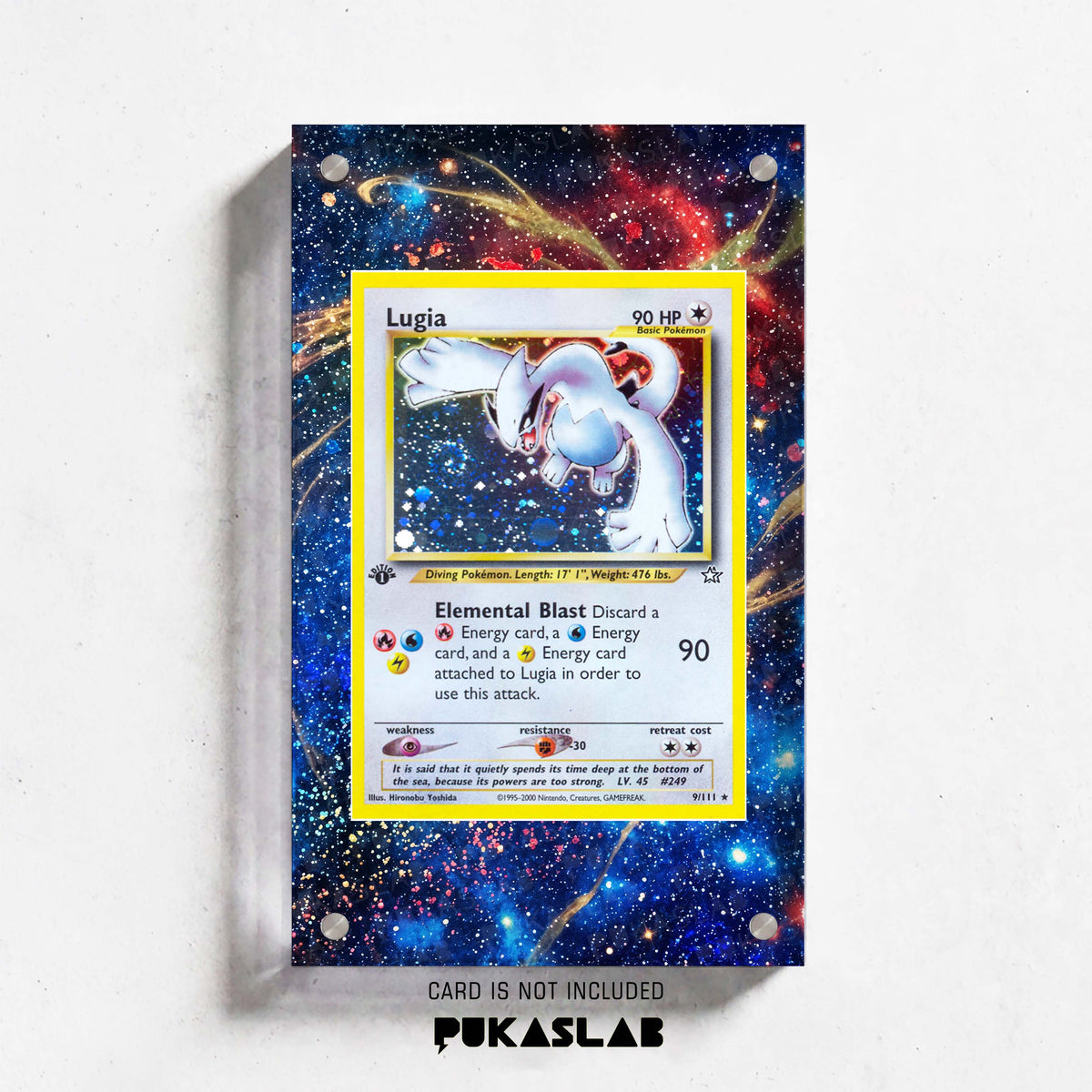 Lugia Vintage 9/111 Extended Art Magnetic Case- Pukaslab