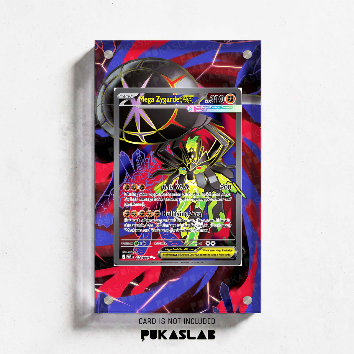 Mega Zygarde Ex 104 Extended Art - Pukaslab