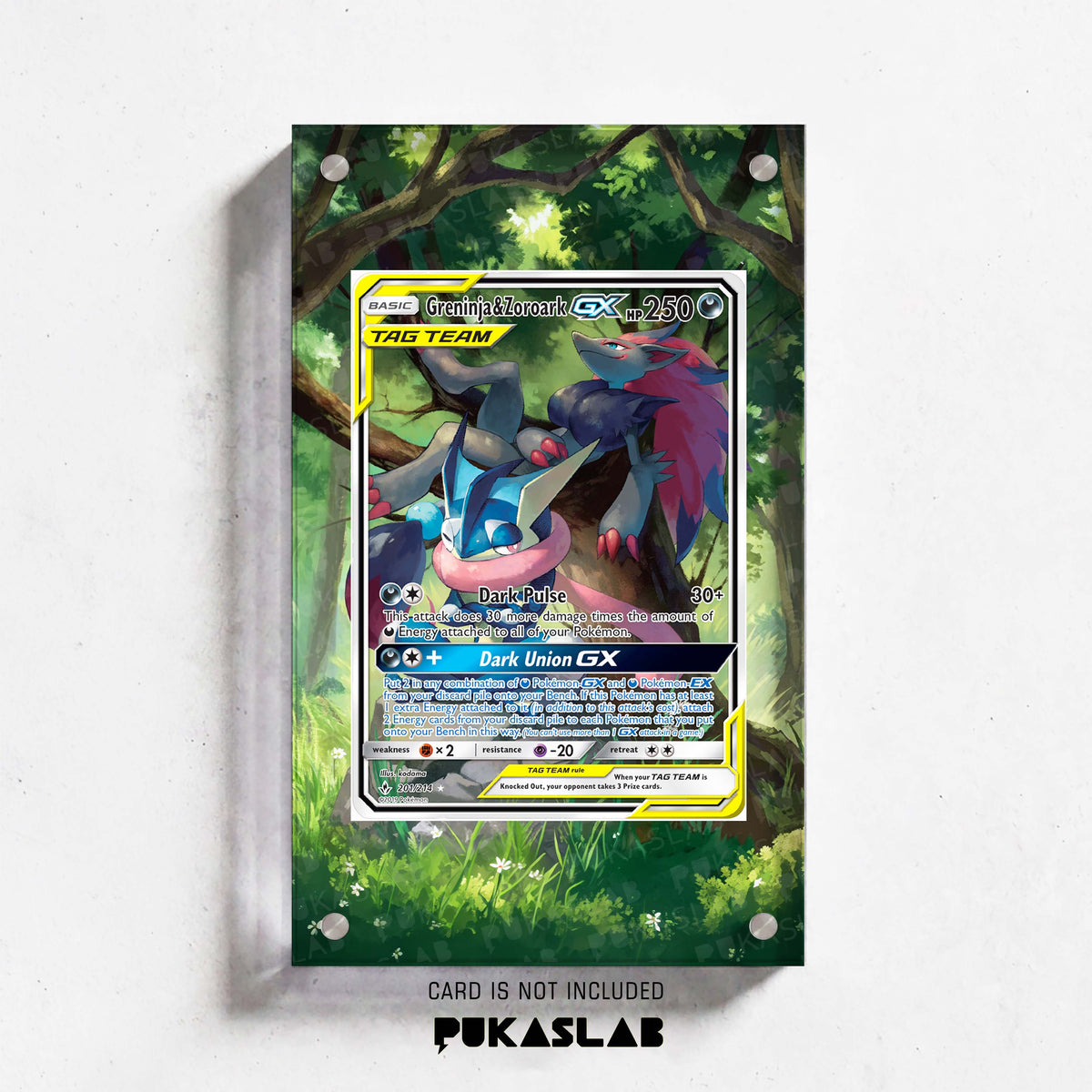 Greninja&Zoroark Gx 201 Extended Art - Pukaslab