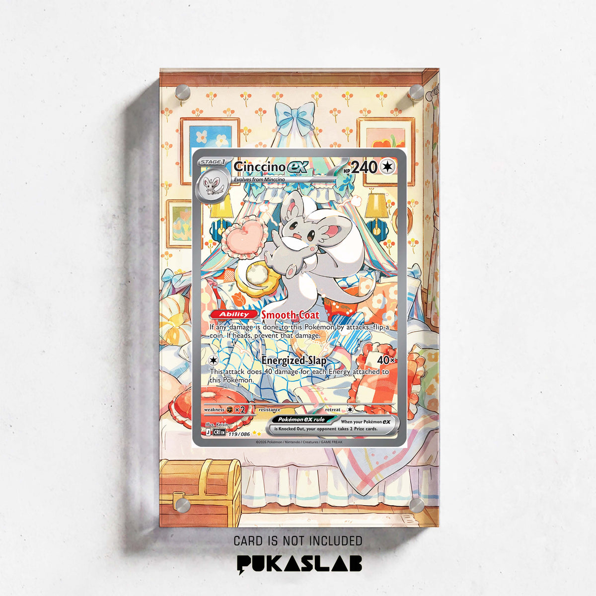 Cinccino Ex 119 Extended Art - Pukaslab