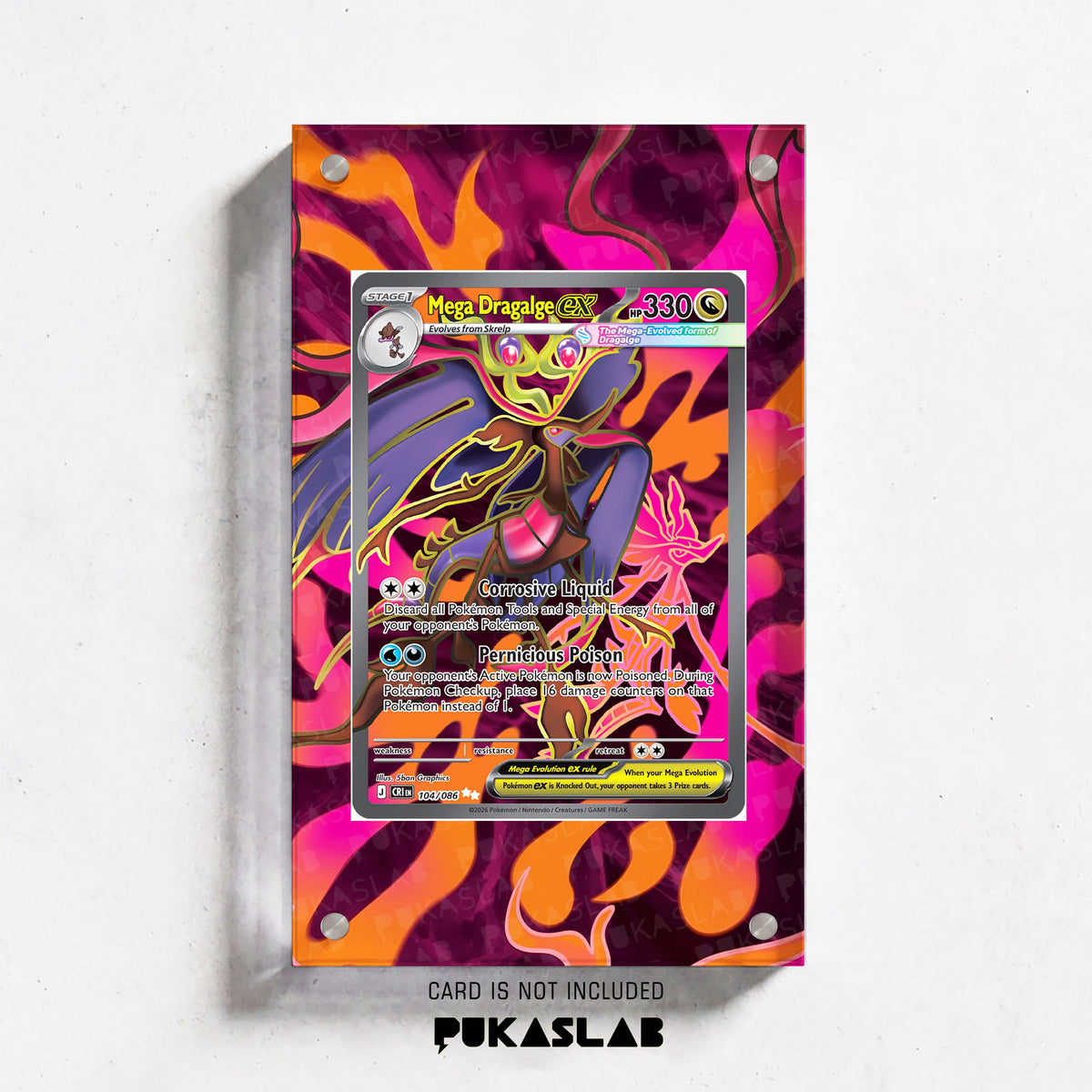 Mega Dragalge Ex 104 Extended Art - Pukaslab