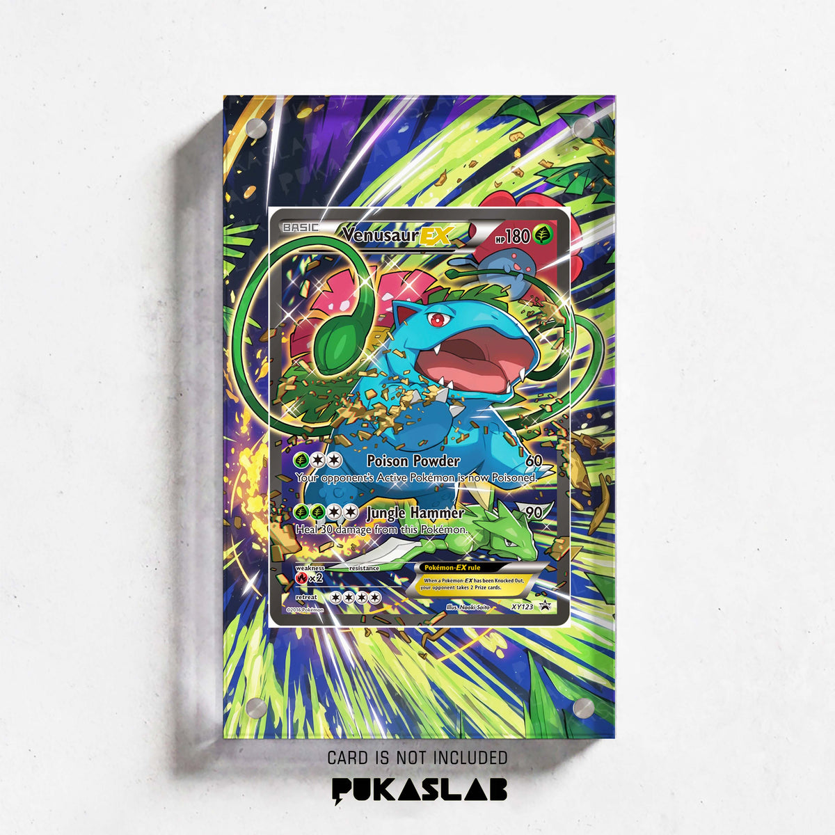 Venusaur Ex XY123 Extended Art - Pukaslab