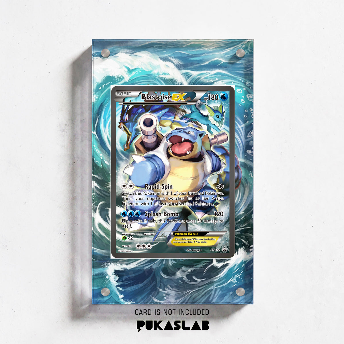 Blastoise Ex XY122 Extended Art - Pukaslab