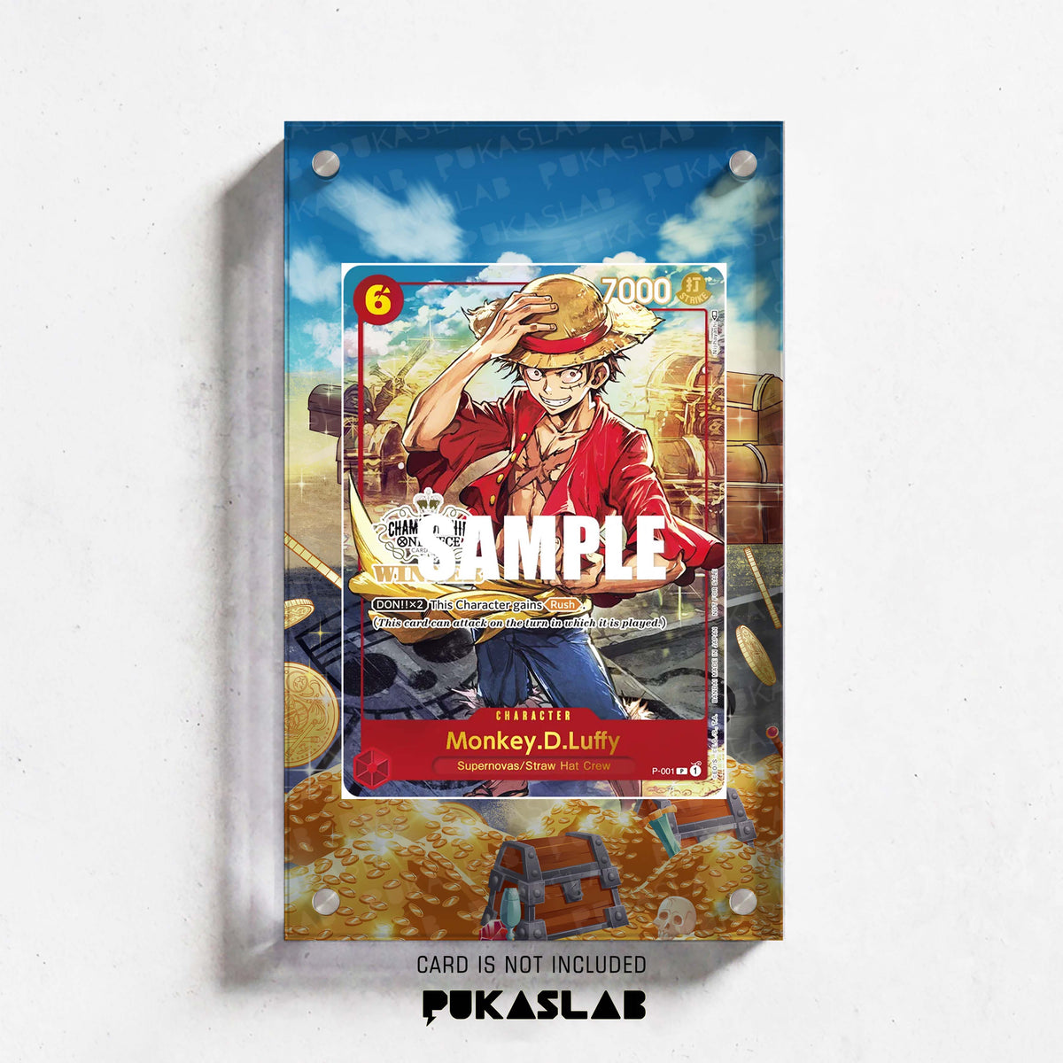 Monkey D. Luffy P-001 Promo Extended Art - Pukaslab