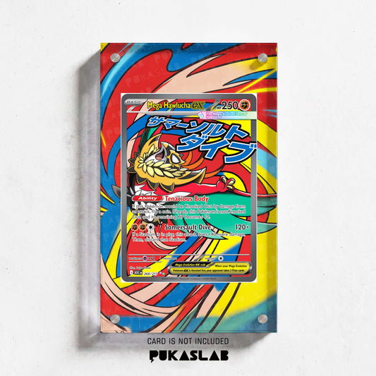Mega Hawlucha Ex 268/217 Extended Art Magnetic Case- Pukaslab