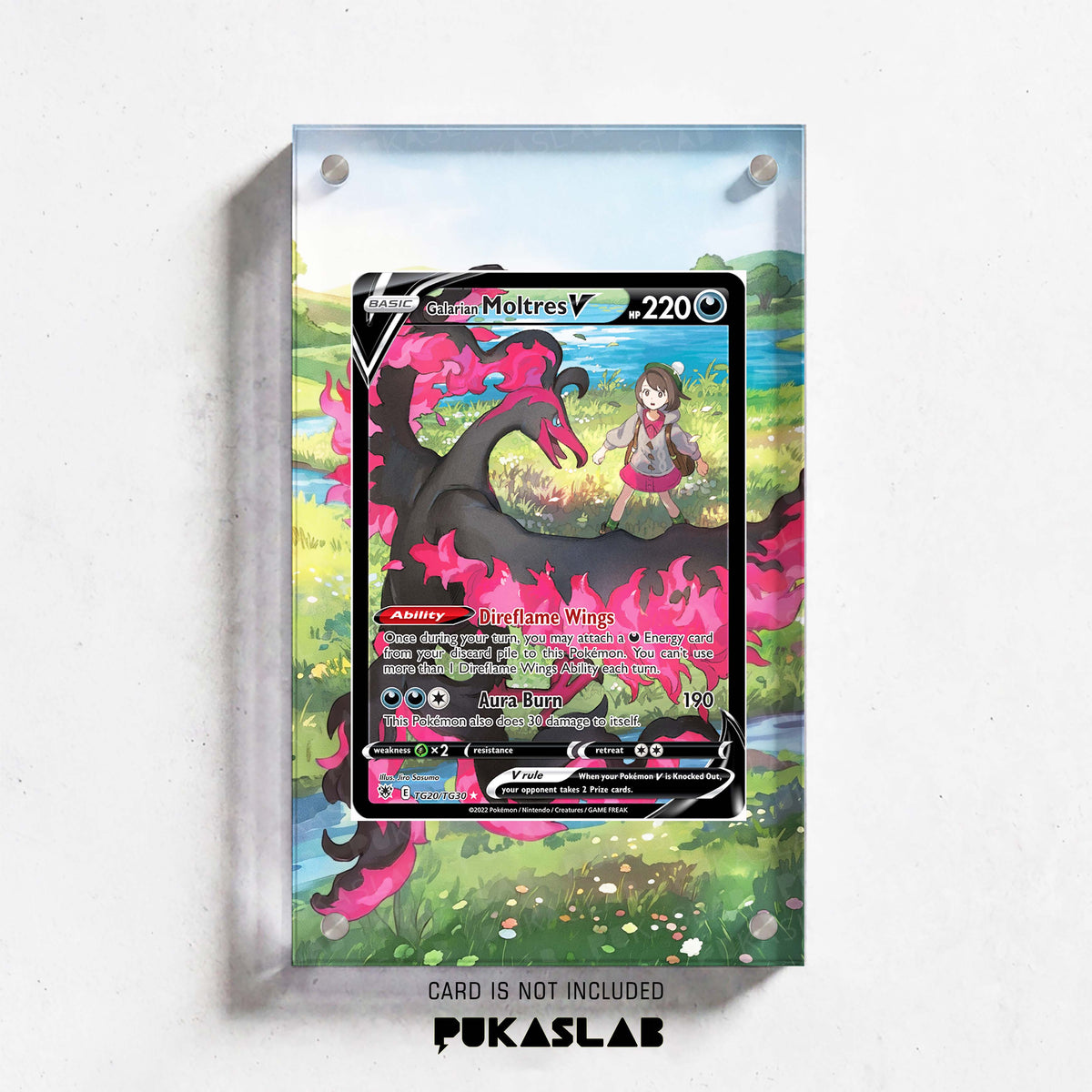 Galarian Moltres V TG20/TG30 Extended Art - Pukaslab
