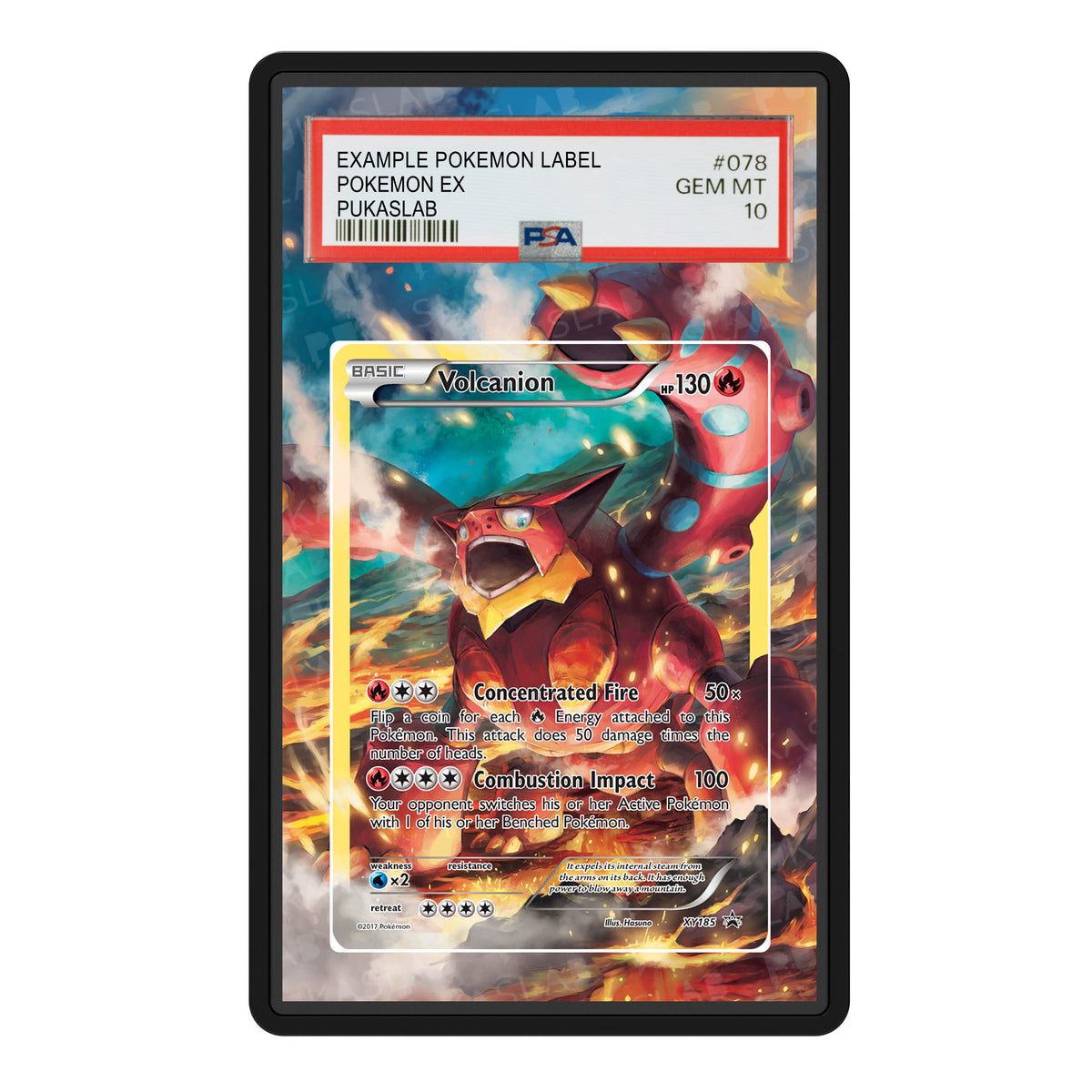 Volcanion XY185 Psa Slab Extended Art - Pukaslab