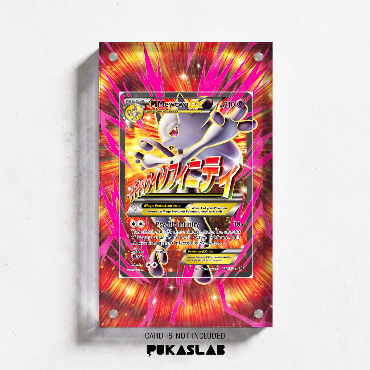 M Mewtwo Ex 160/162 Extended Art - Pukaslab