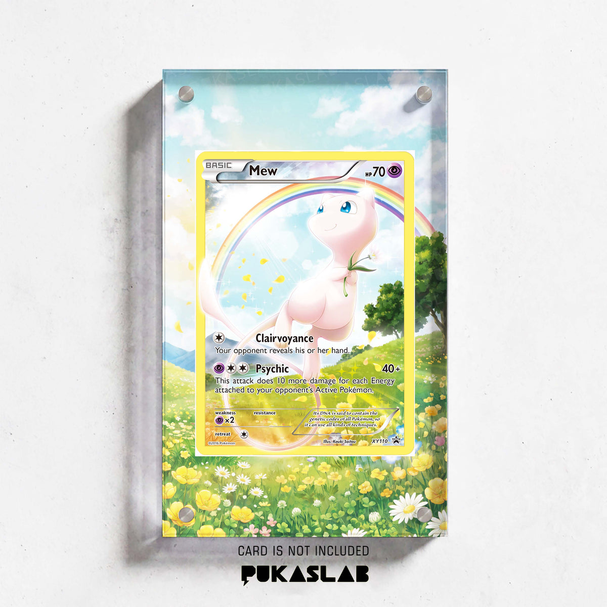 Mew XY110 promo Extended Art - Pukaslab