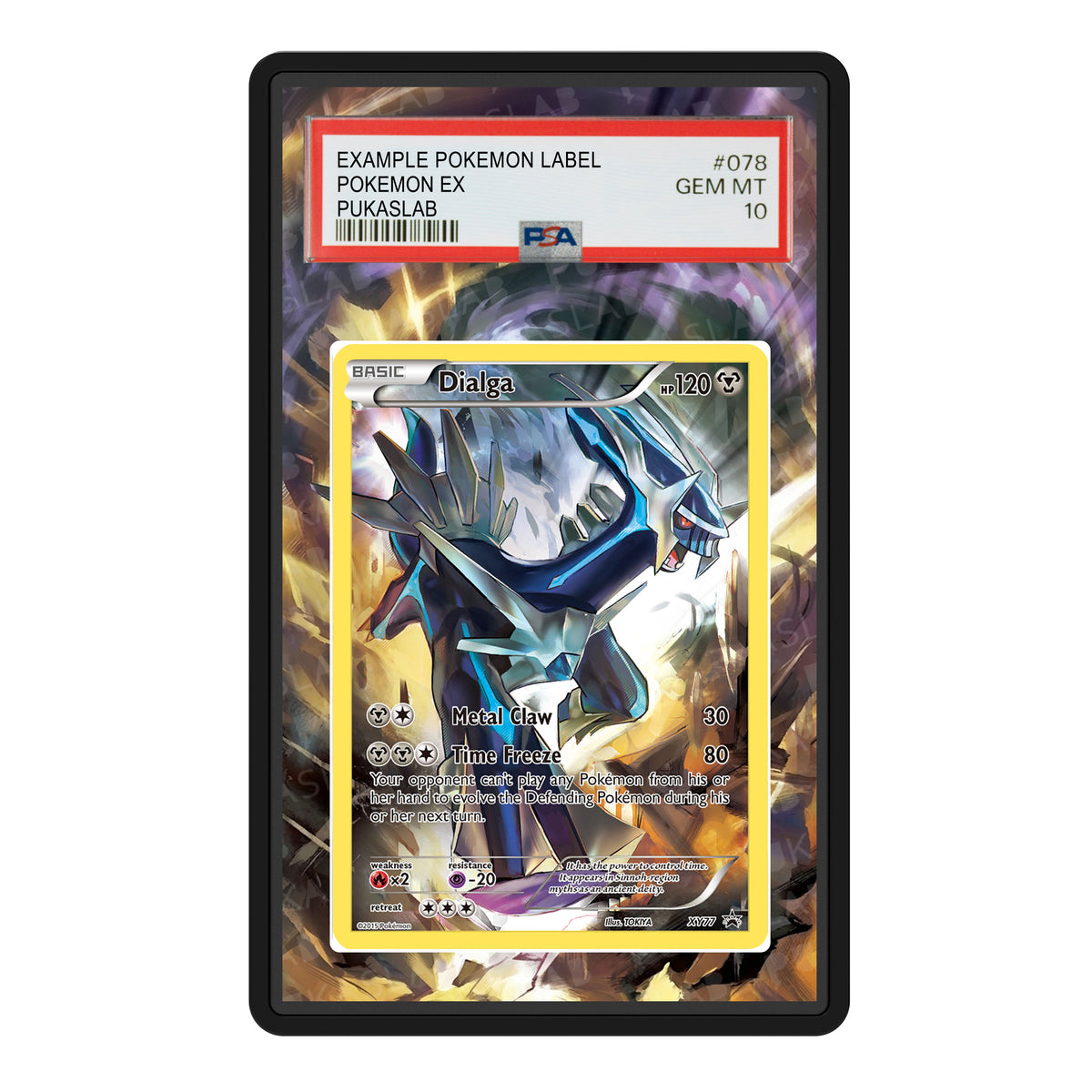Dialga XY77 promo Psa Slab Extended Art - Pukaslab