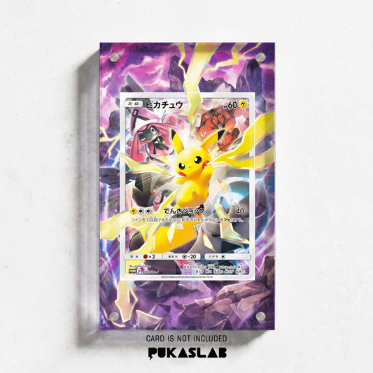Pikachu Sun and Moon Promo 400/SM-P Extended Art Magnetic Case- Pukaslab
