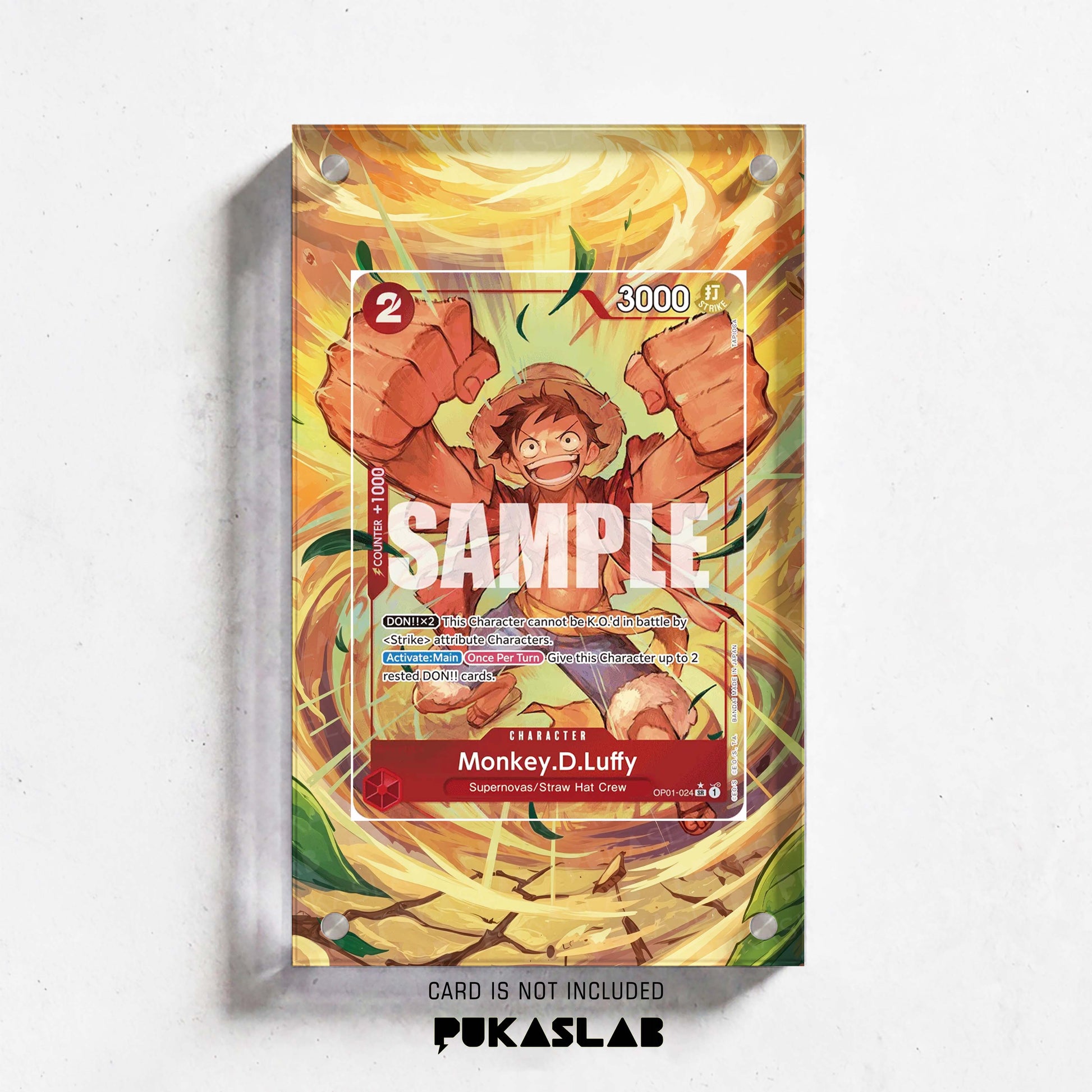Monkey D. Luffy Gear 4 OP01-024 SR Extended Art - Pukaslab