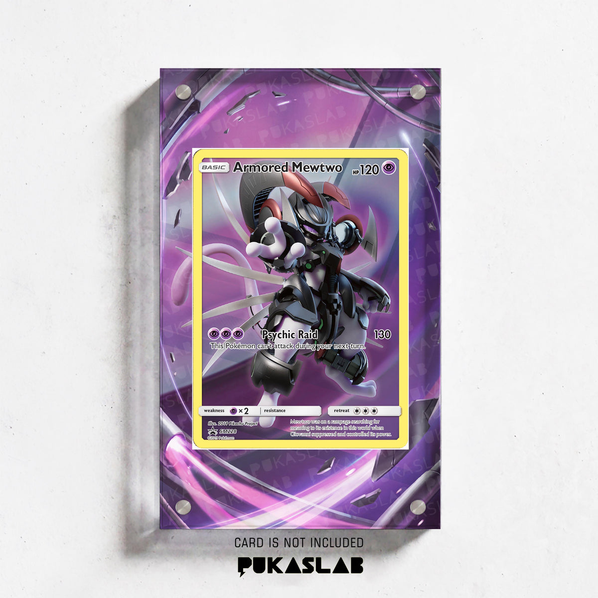 Armored Mewtwo SM228 Extended Art - Pukaslab