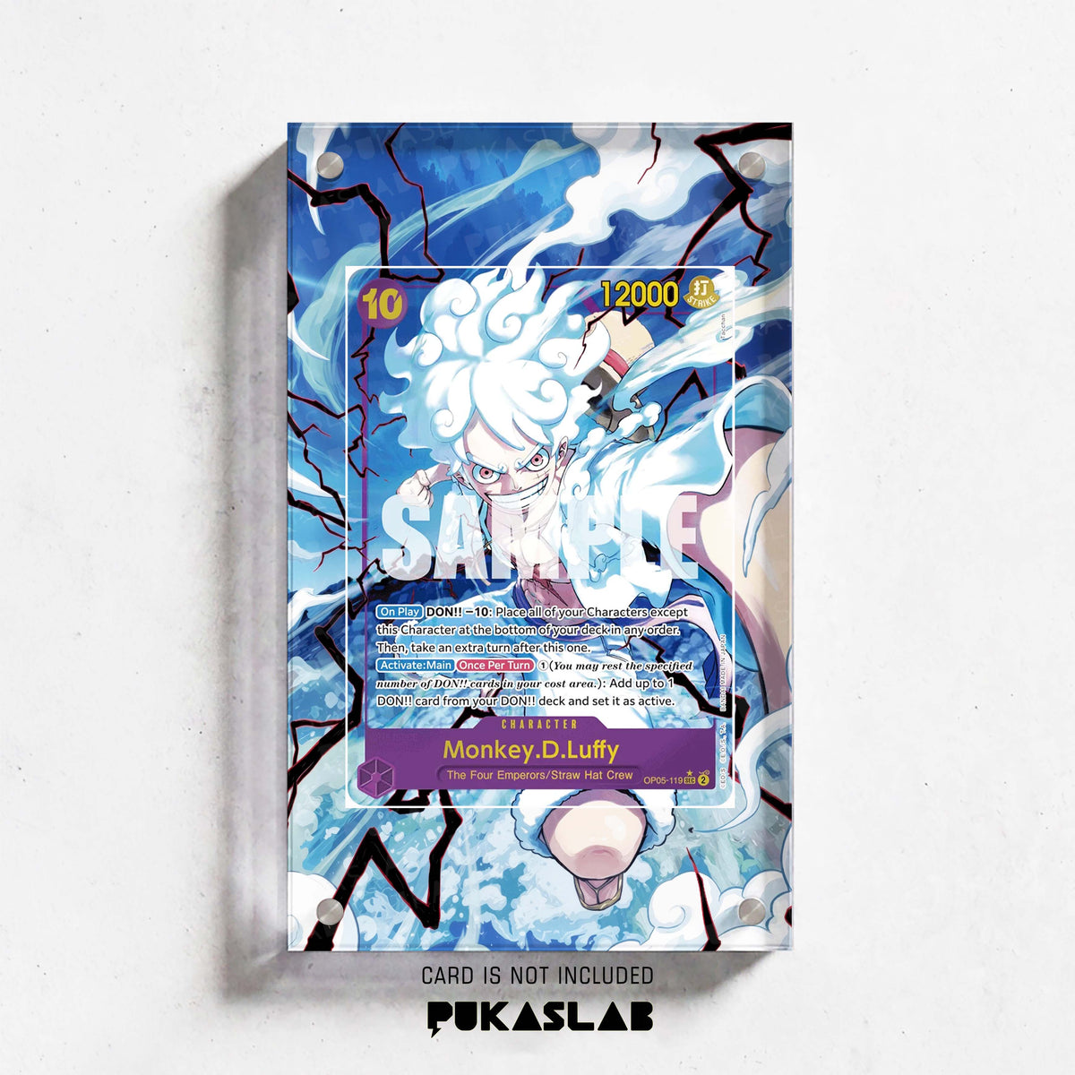 Monkey D. Luffy OP05-119 Sec 2 Extended Art - Pukaslab