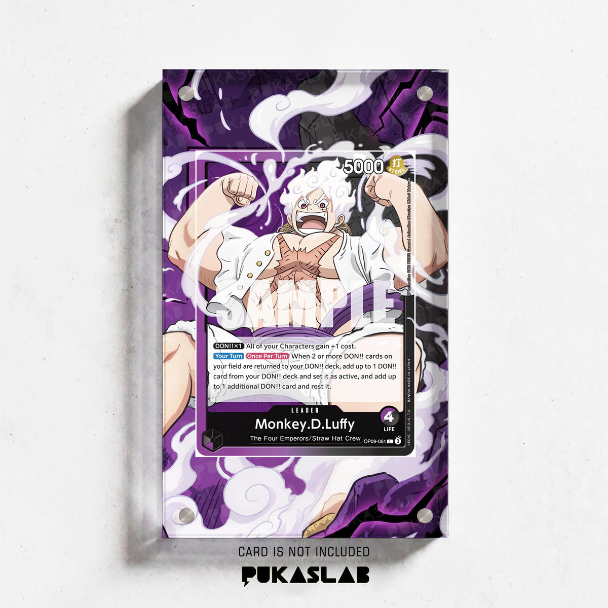 Monkey D. Luffy OP09-061 L Extended Art - Pukaslab