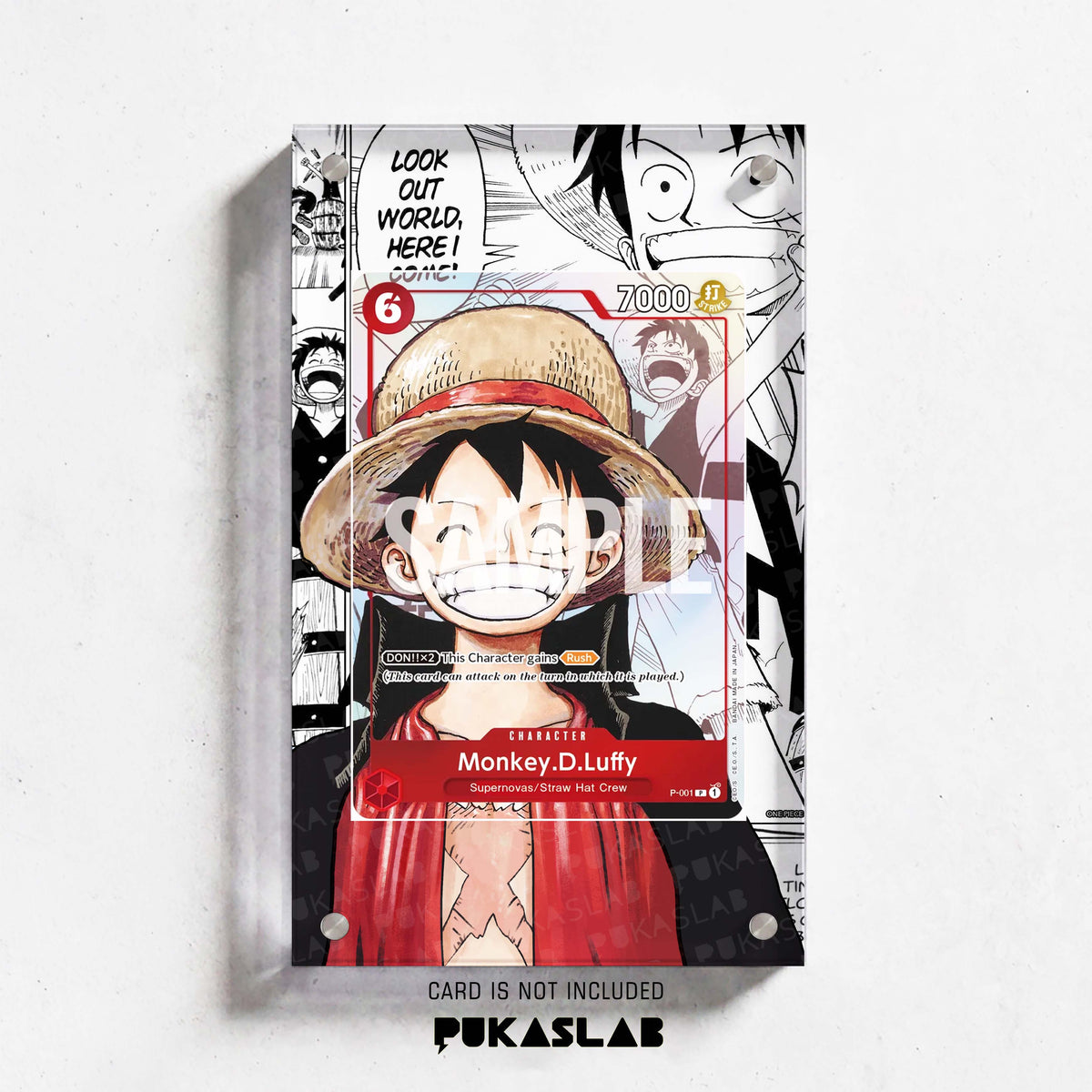 Monkey D. Luffy P-001 Promo Extended Art - Pukaslab