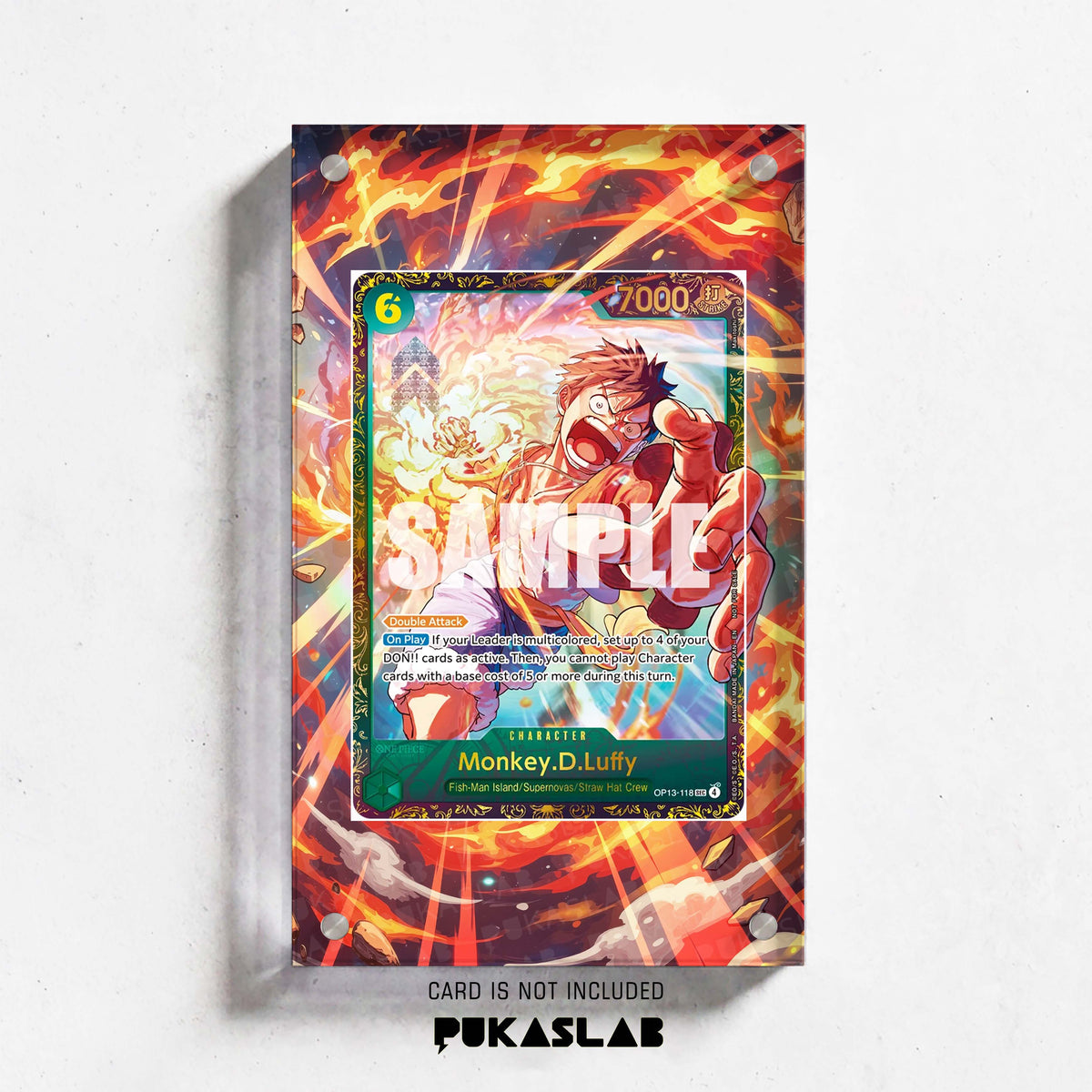 Monkey D. Luffy OP13-118 Sec 4 Extended Art - Pukaslab